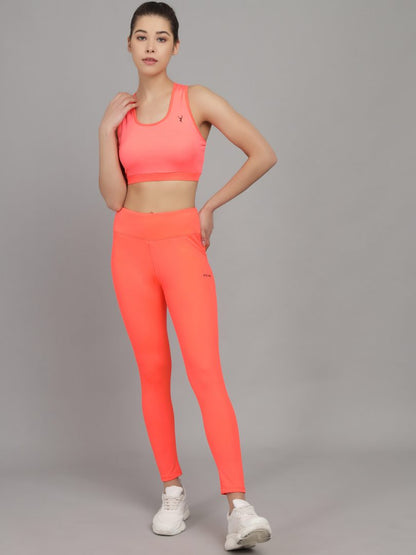 Neon Red Sports Set